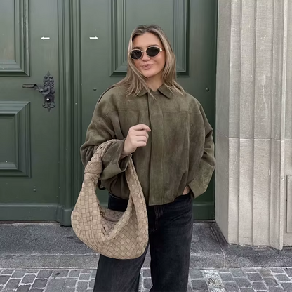 Vintage Bomber Jacket – Classic Women’s Style [FREE DELIVERY]