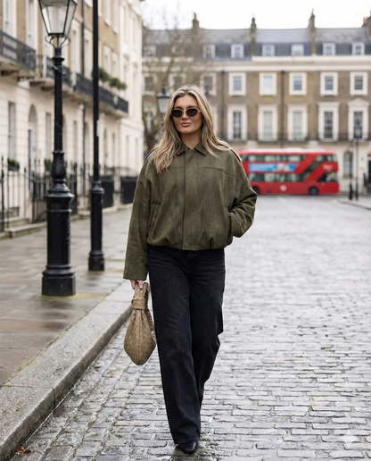 Vintage Bomber Jacket – Classic Women’s Style [FREE DELIVERY]