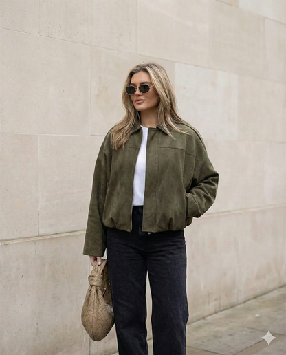 Vintage Bomber Jacket – Classic Women’s Style [FREE DELIVERY]
