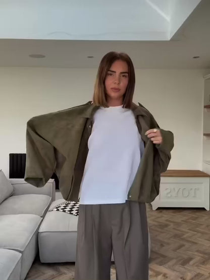 Vintage Bomber Jacket – Classic Women’s Style [FREE DELIVERY]